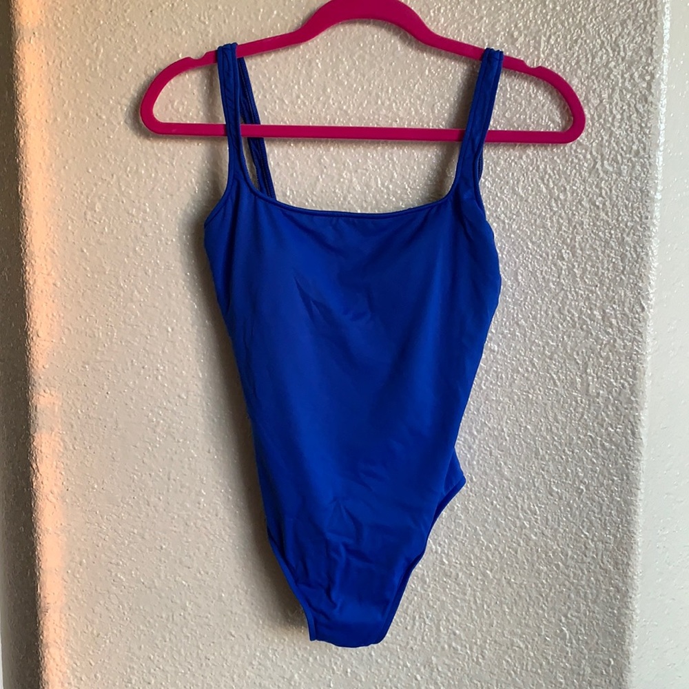 Polo Ralph Lauren Blue One Piece Swimsuit Size M